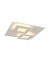 DALIA * PLAFÓN CUADRADO 24W+24W - BLANCO + BLANCO